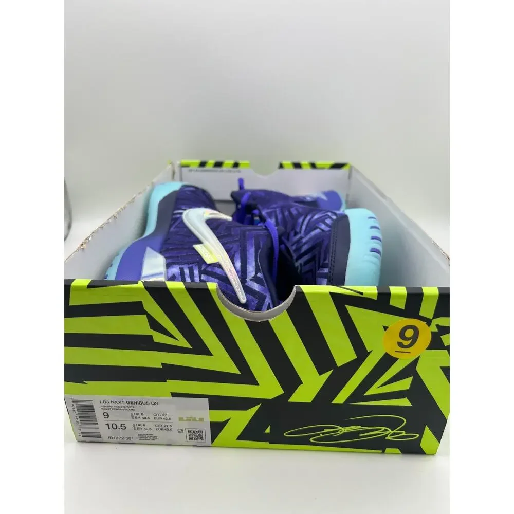 Nike Zoom LeBron NXXT Genisus Monopoly Persian Violet Men Size 9 IB1272-501